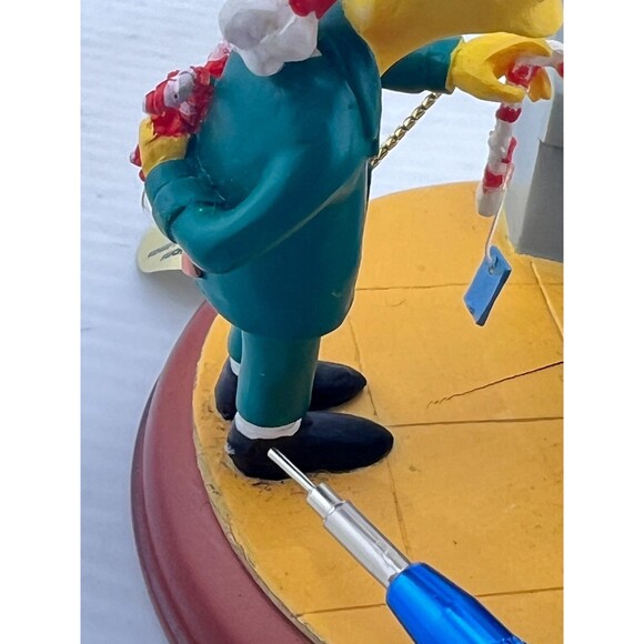 SIMPSONS Bradford Tree Ornament Illuminated "Christmas Bonus" Homer Mr. Burns - Picture 7 of 9